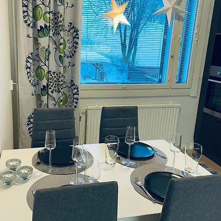 Daire Saimaa Harbour - Ac, Wifi, Balcony & Centre Lappeenranta
